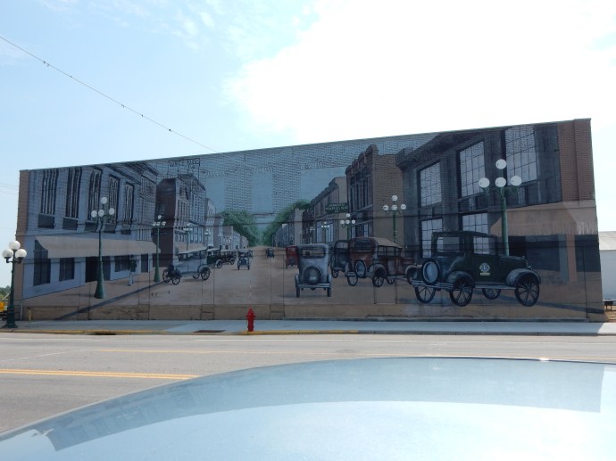 wall  mural in  Little Falls MN