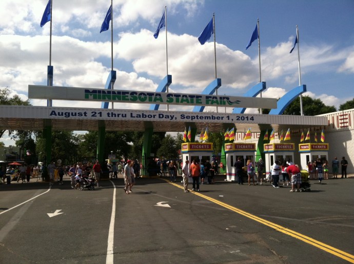 Snelling Avenue entrance to the fair