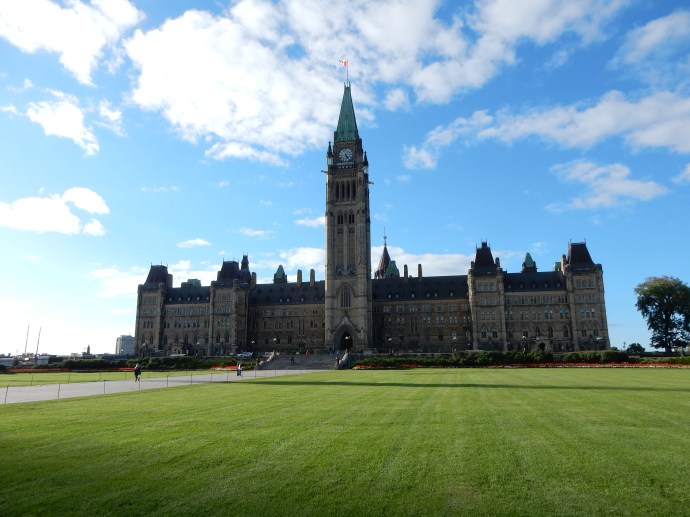 Part of Parliament buildings