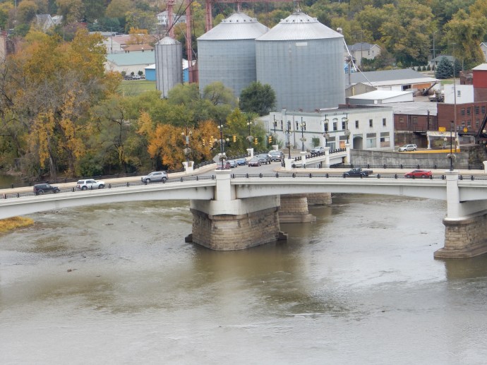 The Y bridge in Zanesville