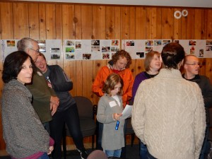 Scavenger hunt Team A gets ready