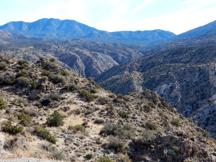 A view of the Santa Rosa and San Jacinto Mountains National Monument