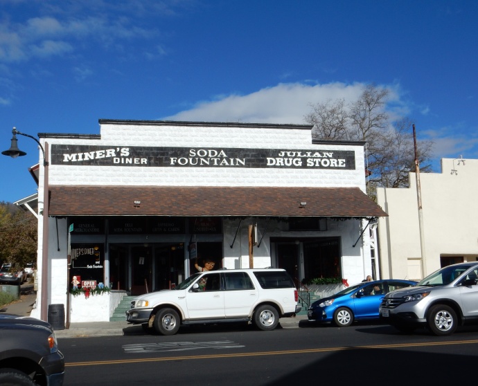 Miner's Diner and Drug Store in Julian CA