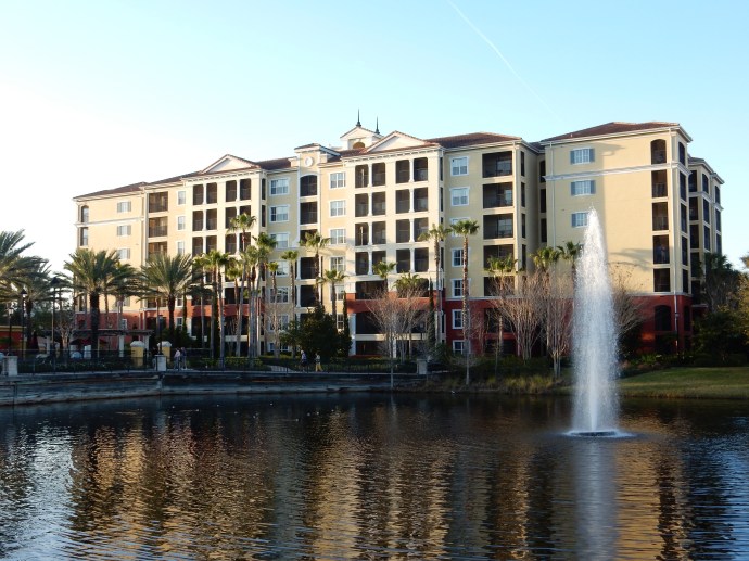 Our building at HGVC-Tuscany Village Orlando