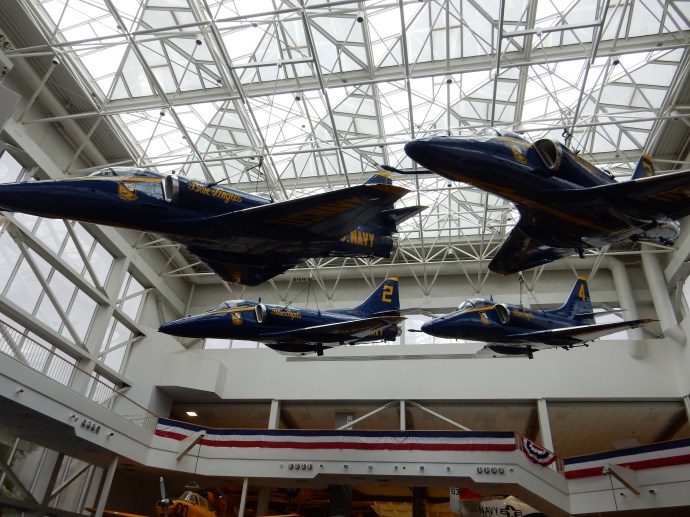 The Blue Angels display