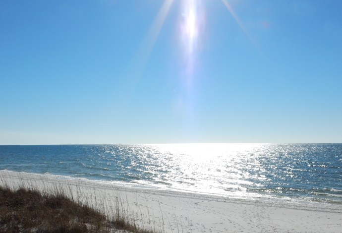 Looking west into the Gulf of Mexico