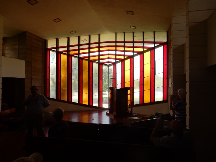 Stained Glass in Danforth Chapel, Florida Southern College
