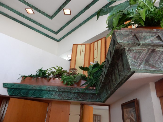 Interior lines of Watson Fine Admin Building