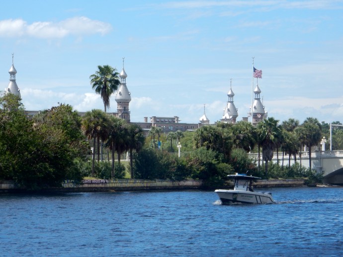 View from Tampa's RIverwalk