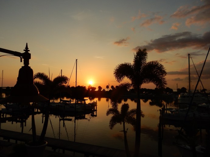 Sunset over Tampa Bay