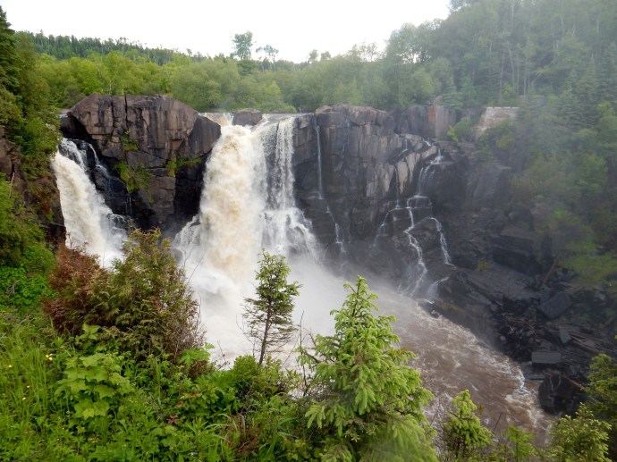 High Falls on the Pigeon RIver at Grand Portage State Park