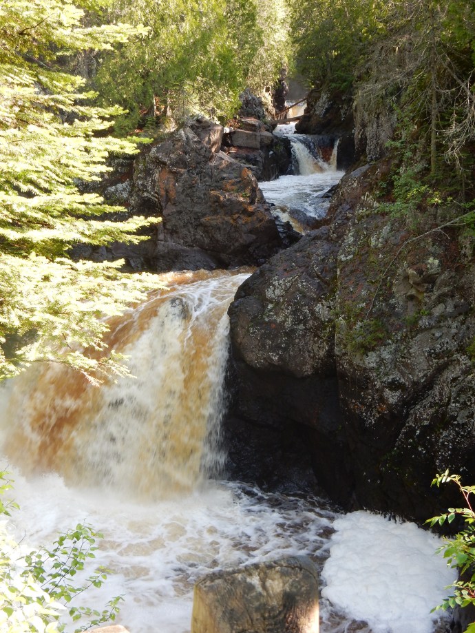 Cascade River Falls, North Shore of MN