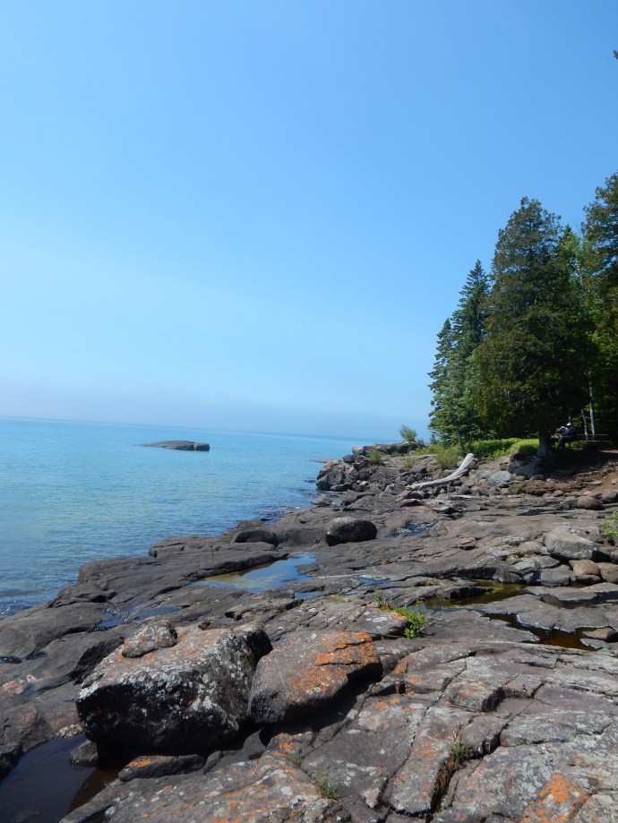 Granola bar done, fog moves out