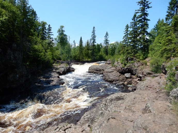 Temperance River before the rapids