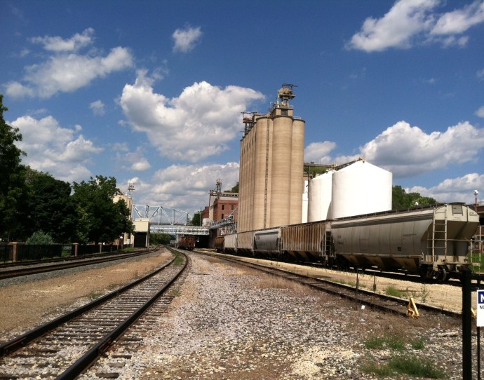 ADM mill and elevators in Red Wing MN