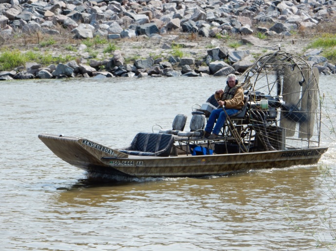 Airboat on Red Lake River
