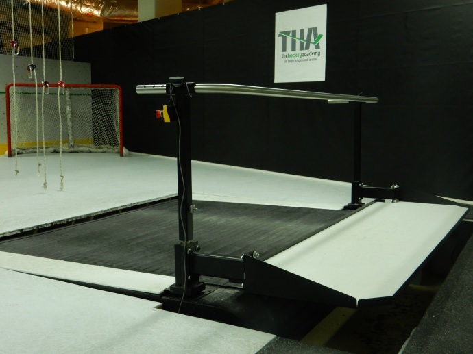 The skating treadmill at UND