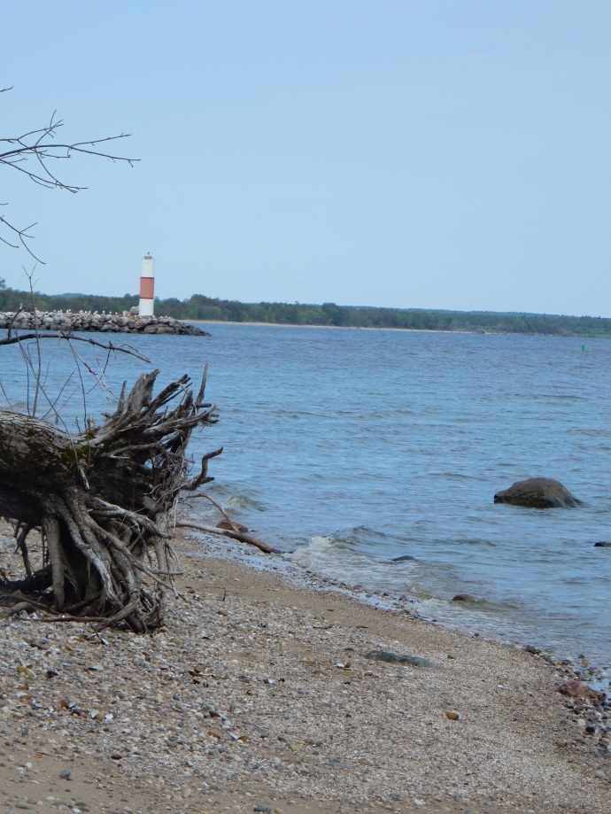 Lighthouse at Zippel Bay State Park