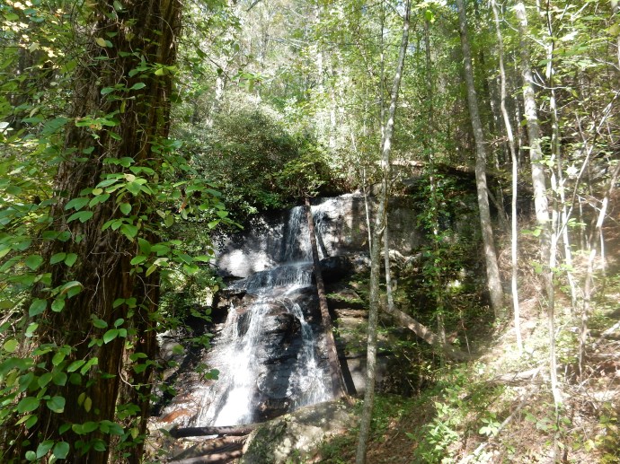 DeSoto Falls in the Chattahoochee National Forest