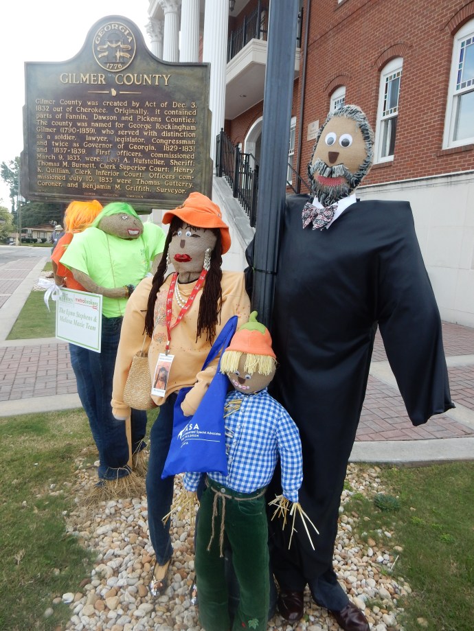 Scarecrows in Ellijay GA