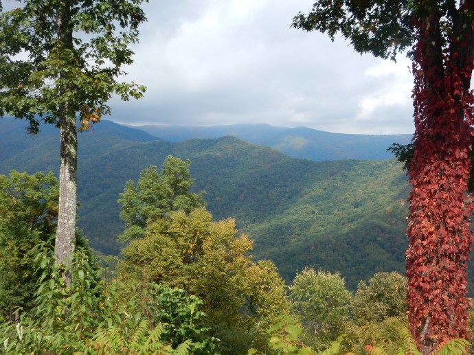 View from the Cherohala Skyway