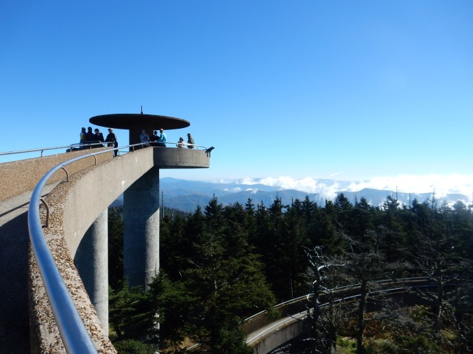 Clingmans Dome observation tower