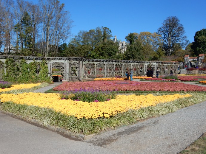 walled garden at Biltmore
