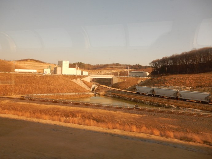 A frac sand mining operation in Wisconsin just west of Tomah