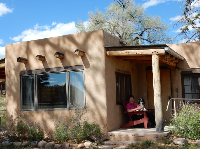 Jude and Lacey at O'Keeffe Cottage