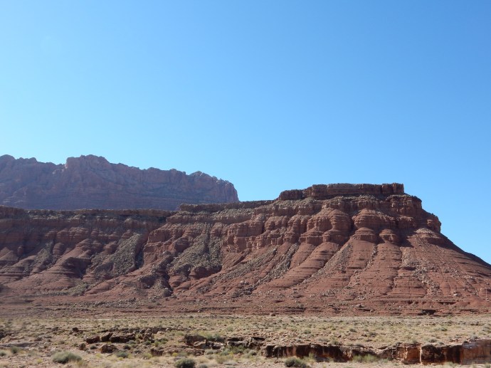 Driving to Navajo Bridge at the Colorado River