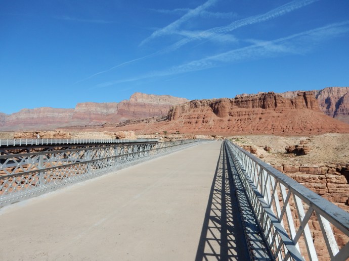 Walking the 1929 Navajo Bridge