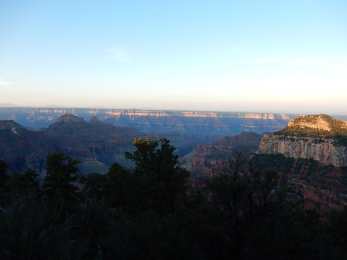 Sunrise at the North Rim of the Grand Canyon