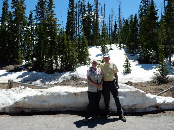 Chris and Ed at Cedar Breaks National Monument 