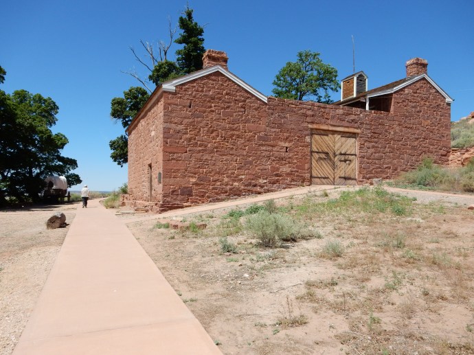 The fort at Pipe Spring National Monument