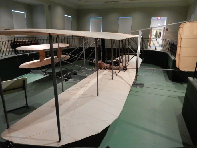 The actual Wright Flyer III in Carillon Park