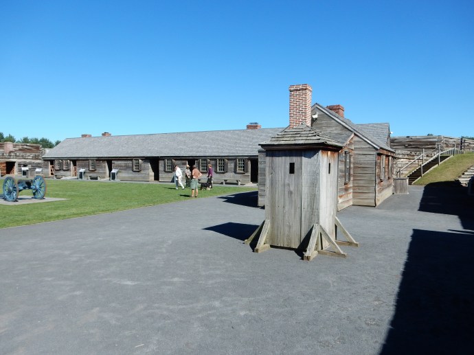 Interior of Fort Stanwix