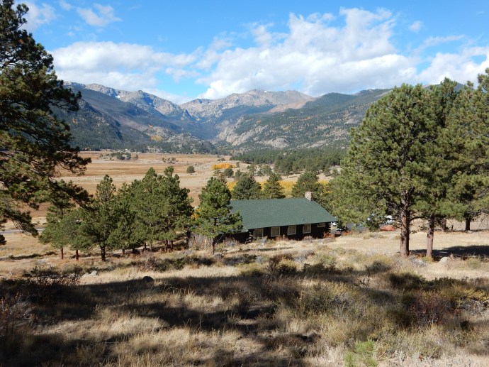View from Moraine Park during ranger walk
