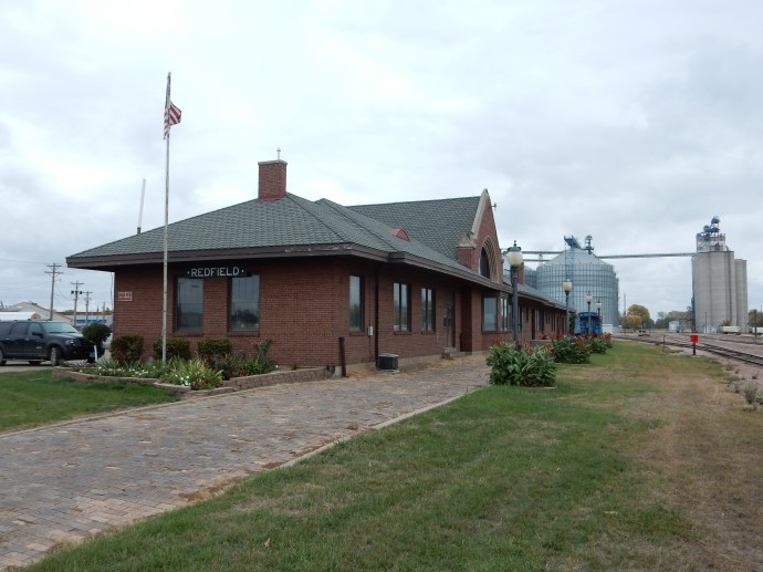 Historic Redfield SD train depot