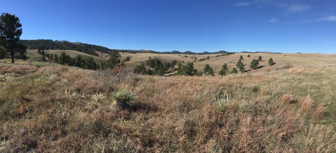 Panorama view from Rankin Ridge