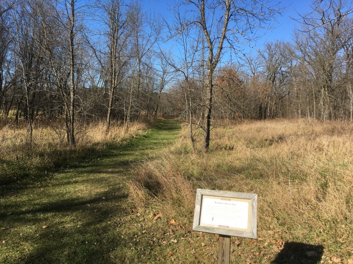 Hiking along the old Red River Oxcart Trail